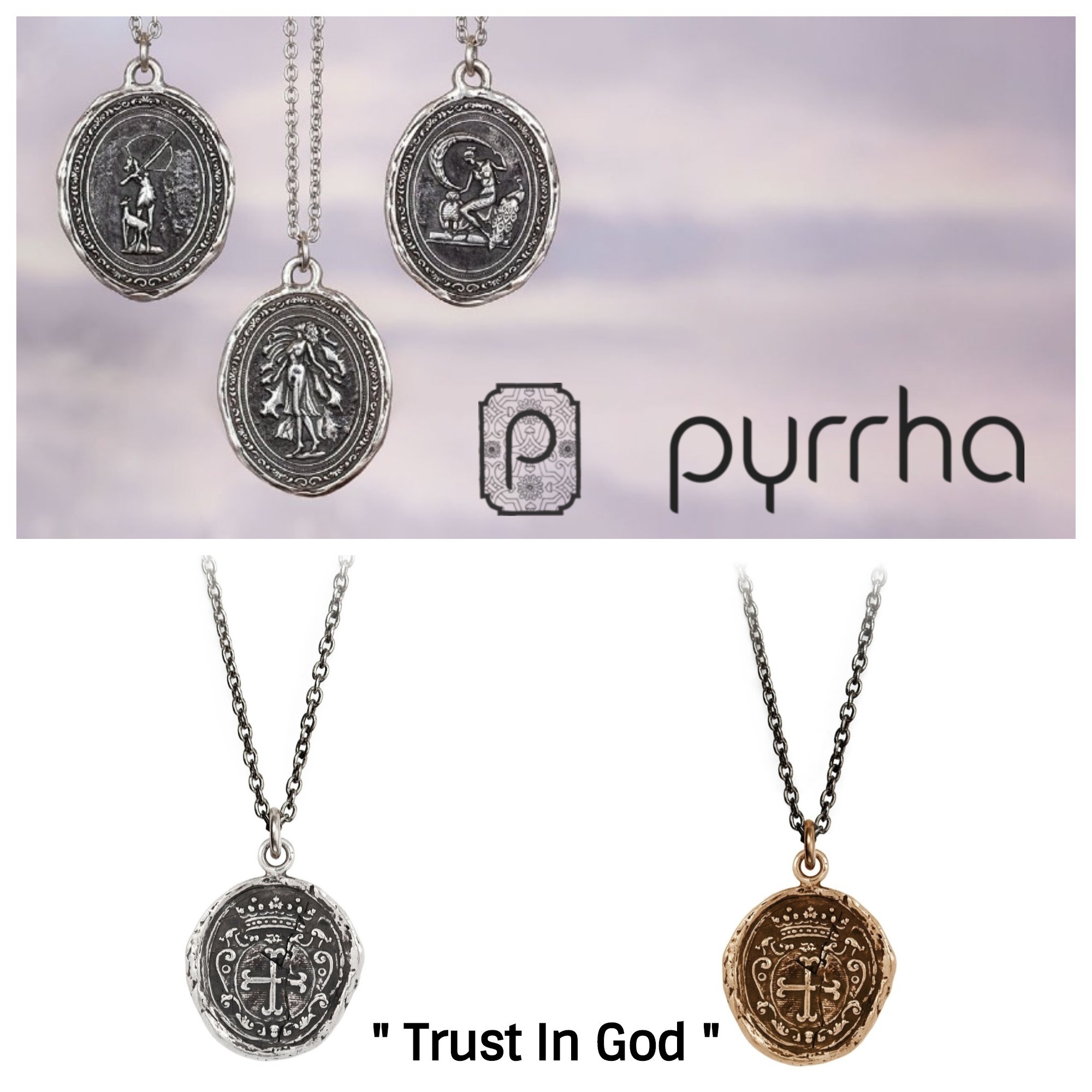 海外セレブ愛用【Pyrrha】Trust in God ユニセックス カナダ発