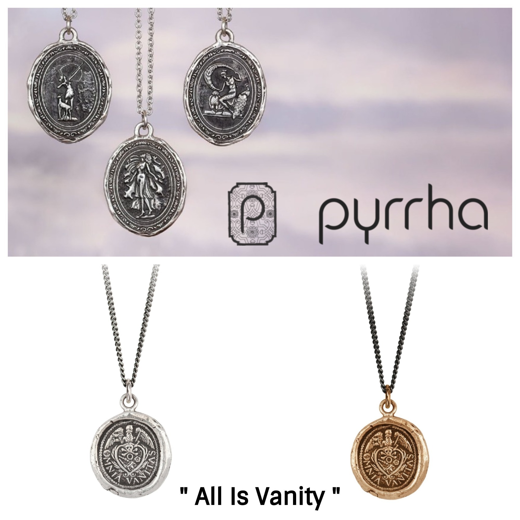 海外セレブ愛用【Pyrrha】All is Vanity ユニセックス カナダ発
