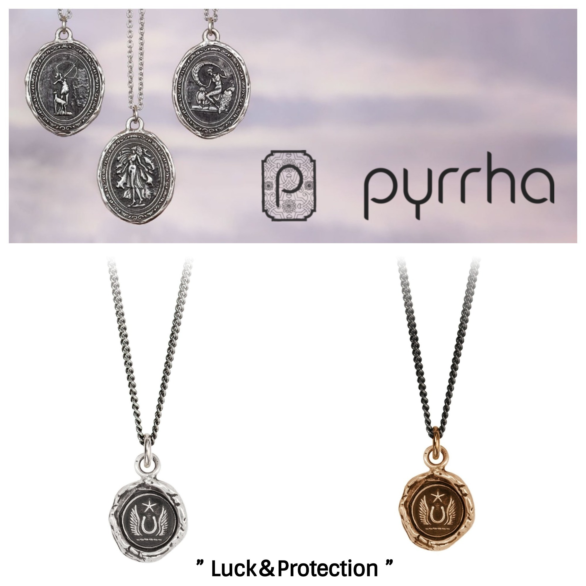海外セレブ愛用【Pyrrha】Luck & Protection ★ユニセックス