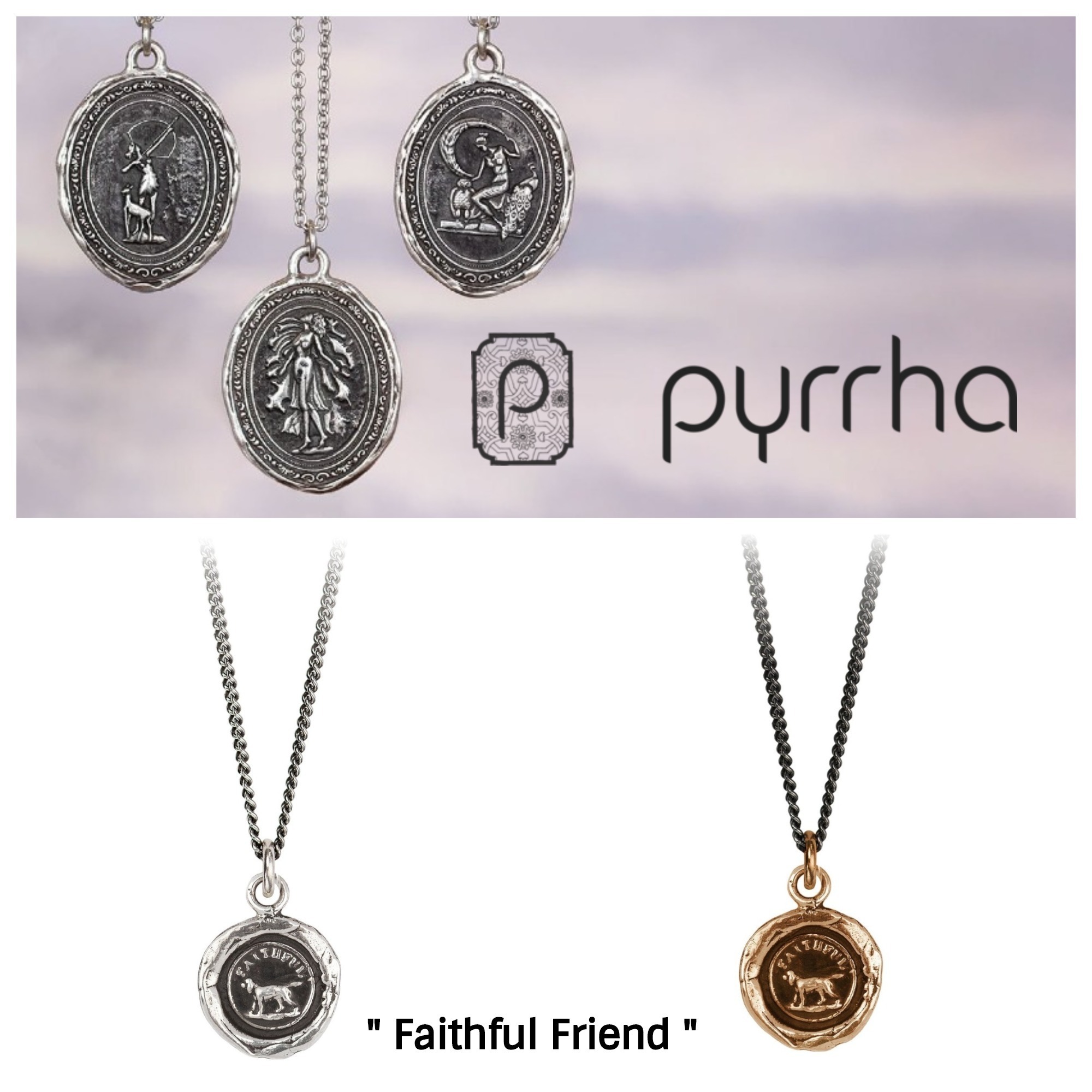 海外セレブ愛用【Pyrrha】Faithful Friendユニセックス カナダ発