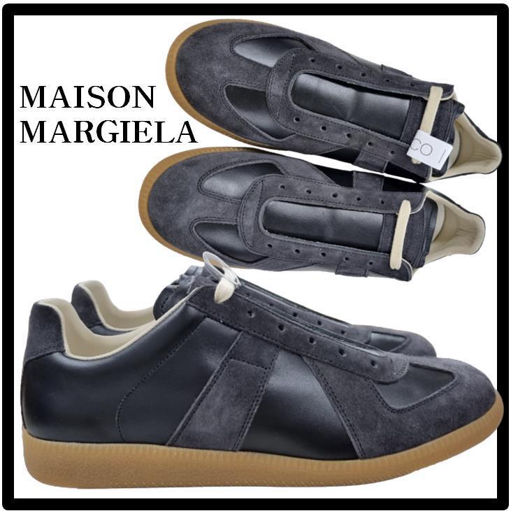 ★Maison Margiela★LOW-TOP REPLICA SNEAKER★正規品★黒