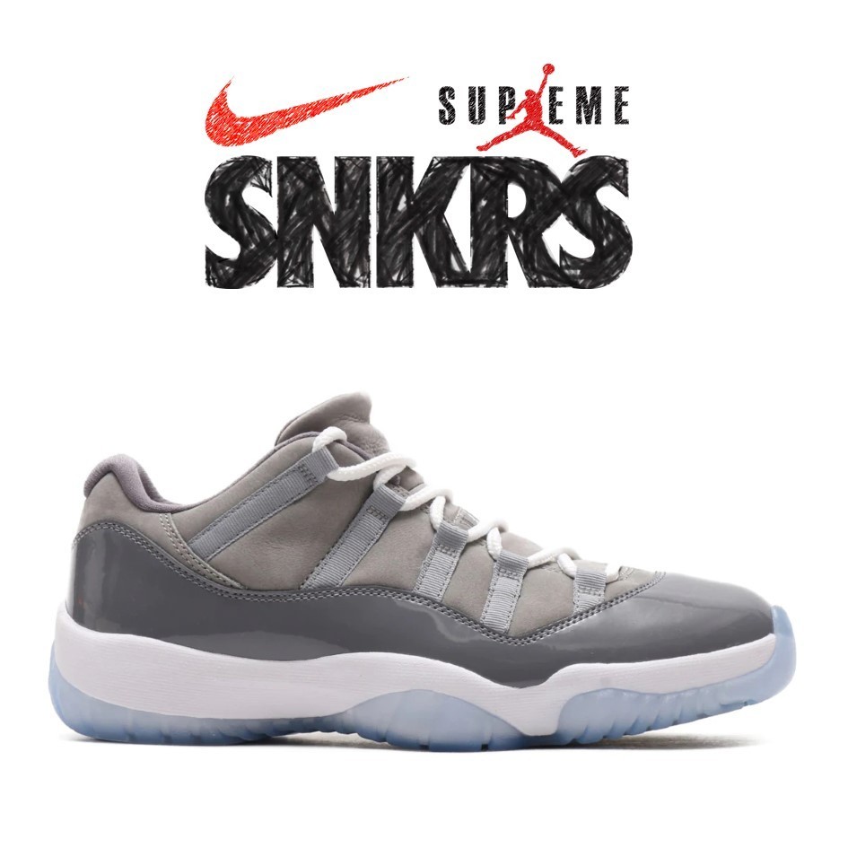 【NIKE】Jordan 11 Retro Low Cool Grey