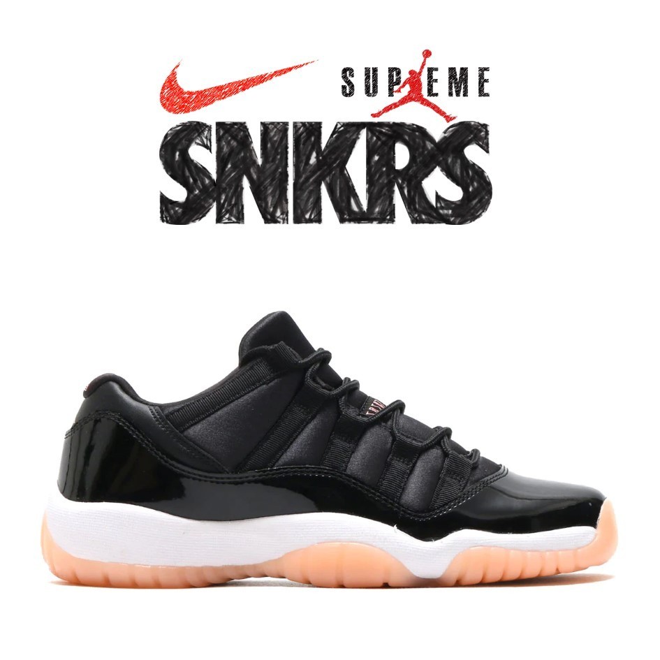 【NIKE】Jordan 11 Retro Low Bleached Coral(22~27.5)