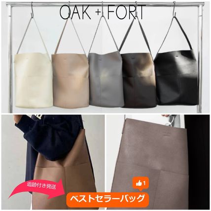 秋の色合い【Oak + Fort】スラウチシルエットバッグ★日本未上陸