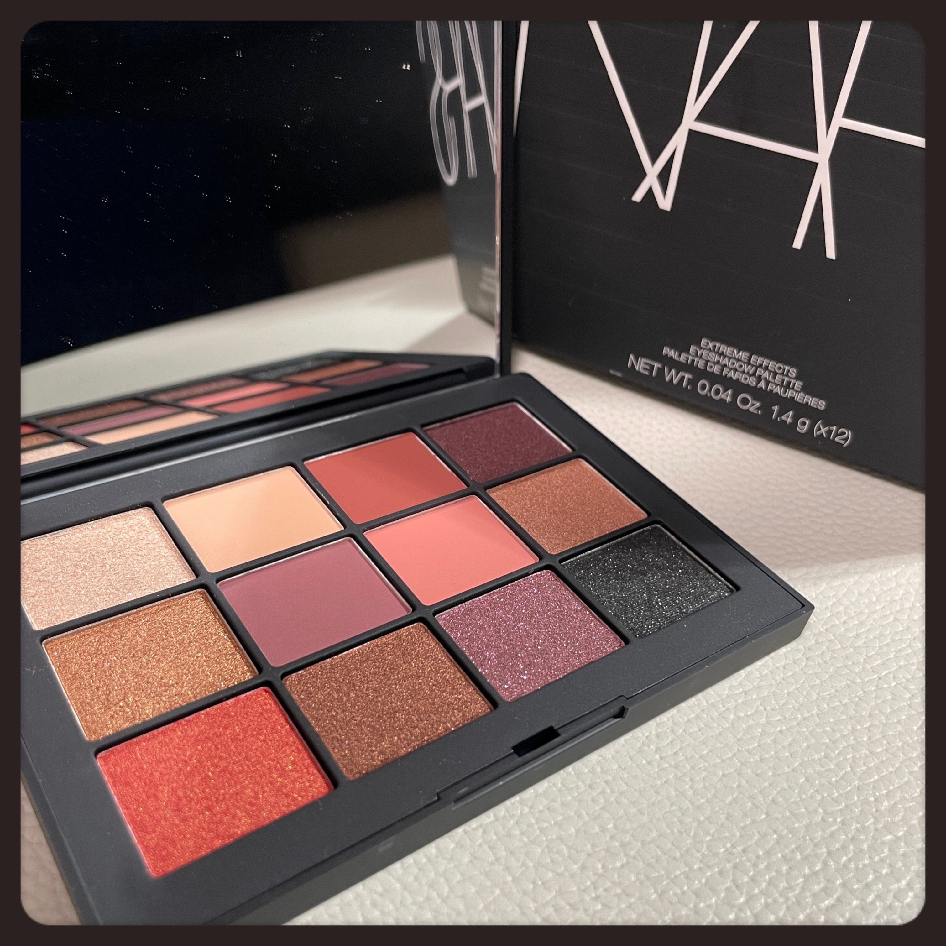 【NARS】パレット◆EXTREME EFFECTS EYESHADOW PALETTE