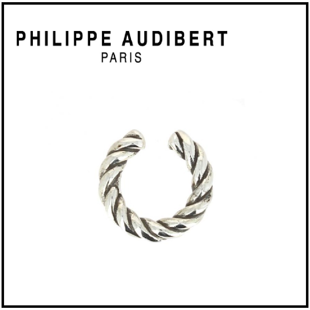 【Philippe Audibert】KYLE シルバー メタル イヤーカフ ♪