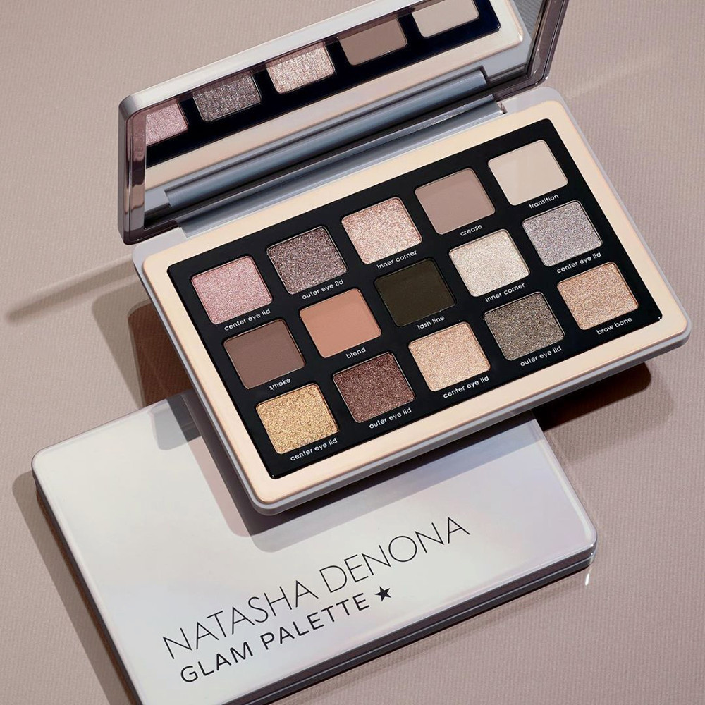 Glam Eyeshadow Palette | Neutral Shades | Natasha Denona