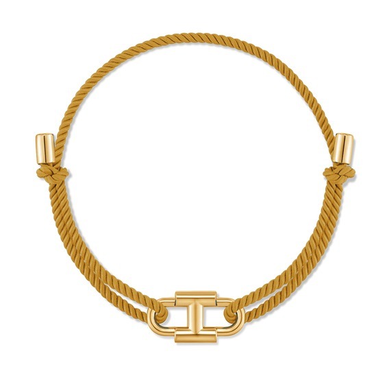 ☆Hyeres lor☆Silver Emblem String Bracelet ☆TXT 着用
