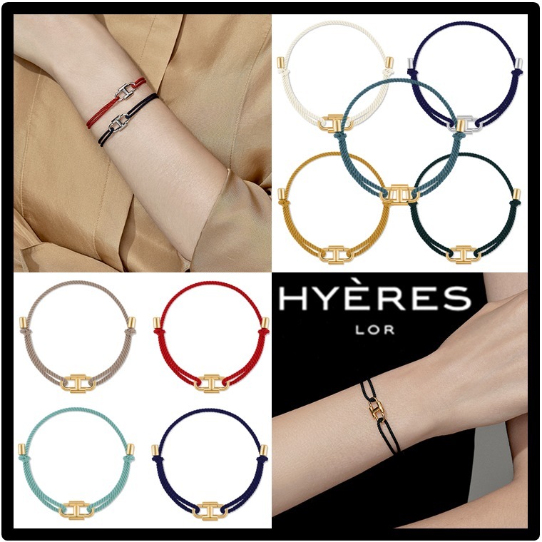 ★Hyeres lor★Silver Emblem String Bracelet ★TXT 着用★