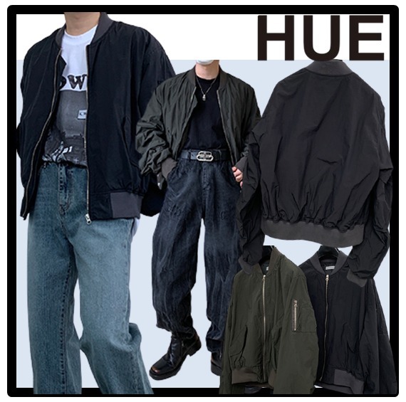 ★関税込★HUECLOSET★バルーン型袖★MA-1ジャケット★人気