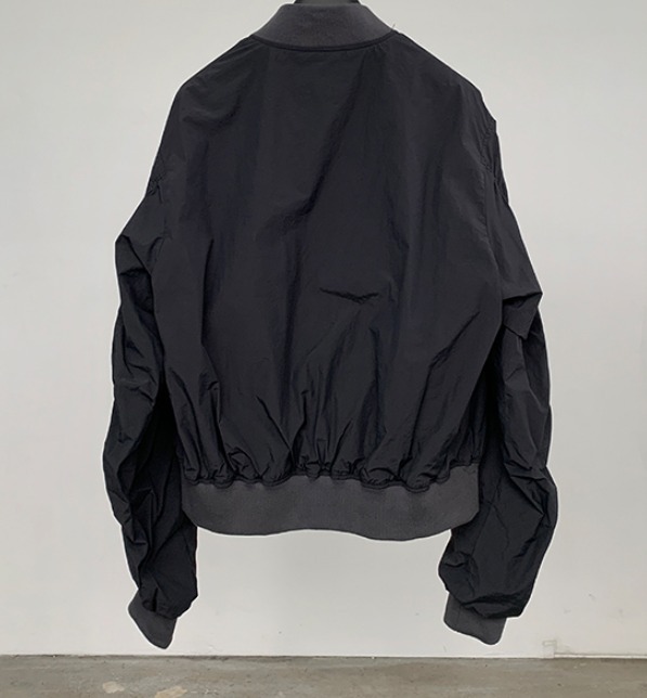 ☆関税込☆HUECLOSET☆バルーン型袖☆MA-1ジャケット☆人気