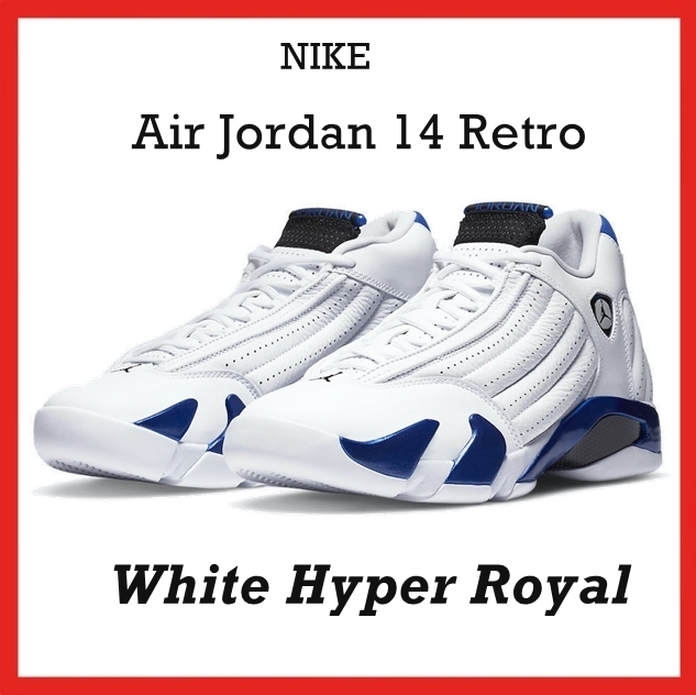 スニーカー Nike Air Jordan 14 Retro White Hyper  (2020) AW 20