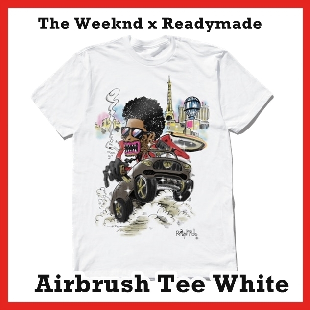 Tシャツ・カットソー The Weeknd x Readymade Airbrush Tee White SS 20 2020
