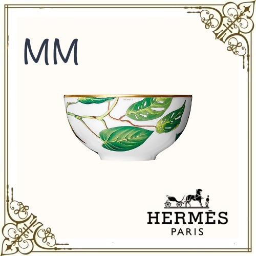 HERMES☆ボウル パシフォリア MM ポーセリン ギフトに 食器(皿) HERMES☆ボウル パシフォリア MM ポーセリン ギフトに 食器(皿)