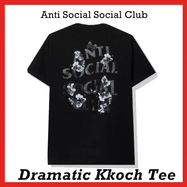 Tシャツ・カットソー Anti Social Social Club Dramatic Kkoch Tee Black SS 20 2020