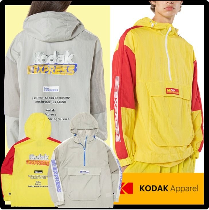 最旬ダウン ★送料・関税込★KODAK★Express woven Anora.k★アノラック★ アウターその他 最旬ダウン ★送料・関税込★KODAK★Express woven Anora.k★アノラック★ アウターその他