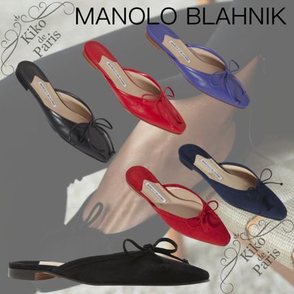 Manolo Blahnik Hangisi(マノロブラニク) サンダル・ミュール ...
