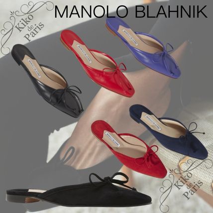 Manolo Blahnik サンダル・ミュール ♪Manolo Blahnik♪ BALLERIMU フラット ミュール(4)