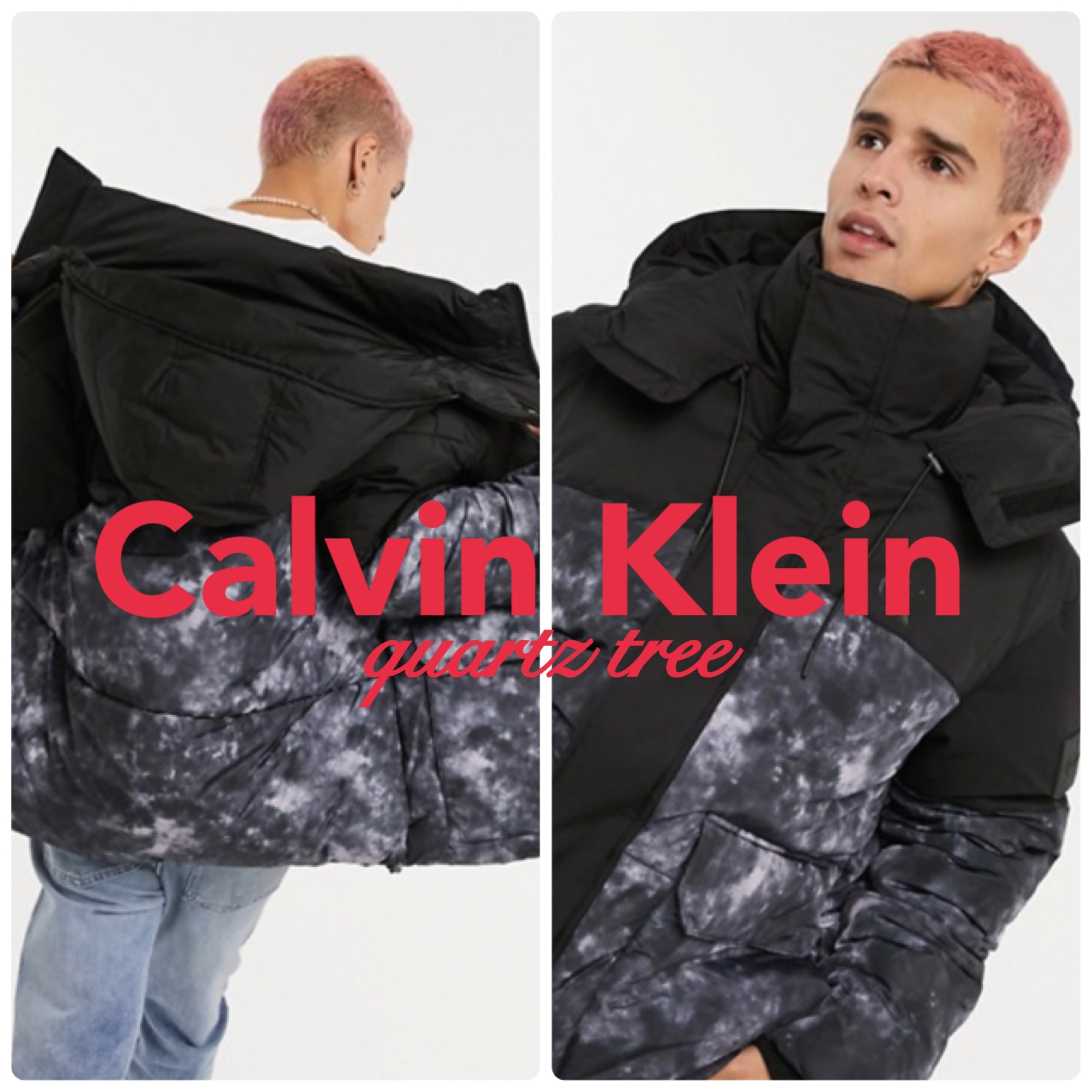 大きな取引 Calvin Klein Jeans◆クラウドプリントパファージャケット ジャケットその他 大きな取引 Calvin Klein Jeans◆クラウドプリントパファージャケット ジャケットその他