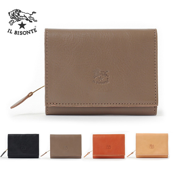 ★IL BISONTE★ ユニセックス 折り財布