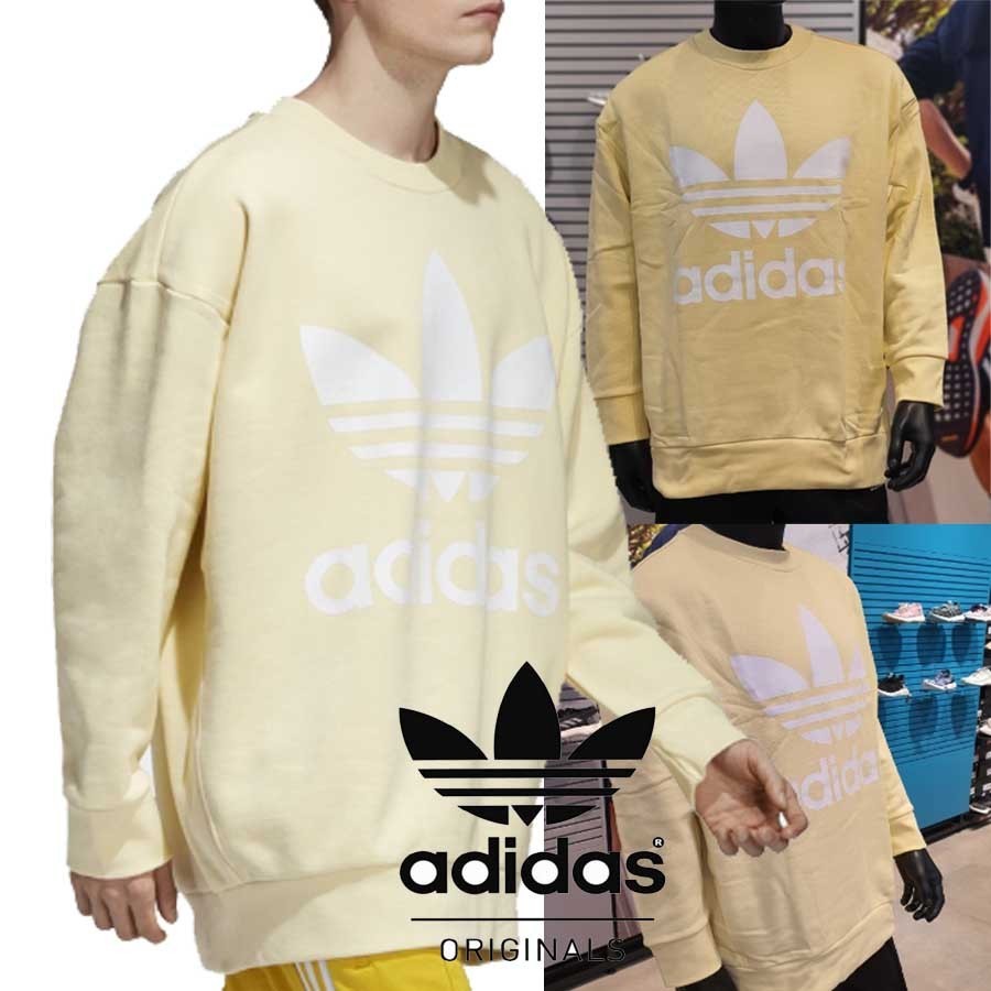 特急便 adidas トレフォイルオーバークルースウェットシャツ