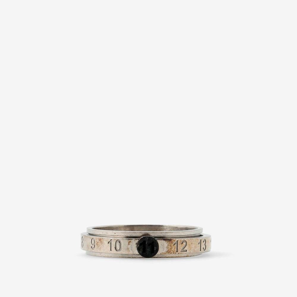 Maison Margiela 指輪・リング 直営店買付◆MAISON MARGIELA◆ジャクスタポーズド スリムリング(2)