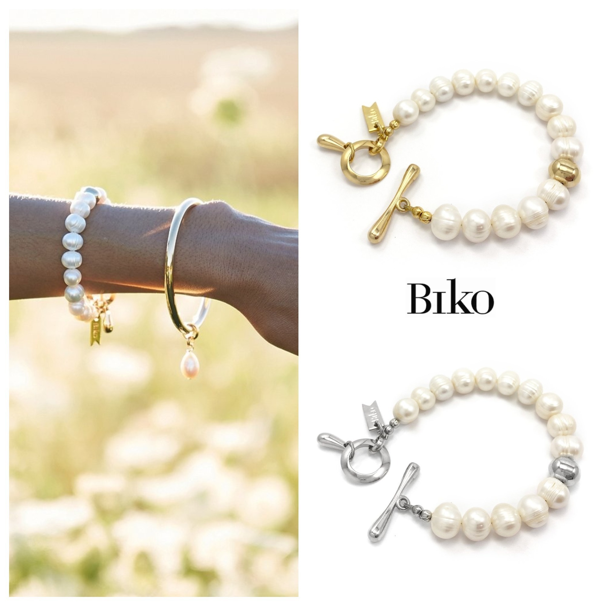 20AW新作【BIKO】Paloma Pearl Bracelet★淡水パール