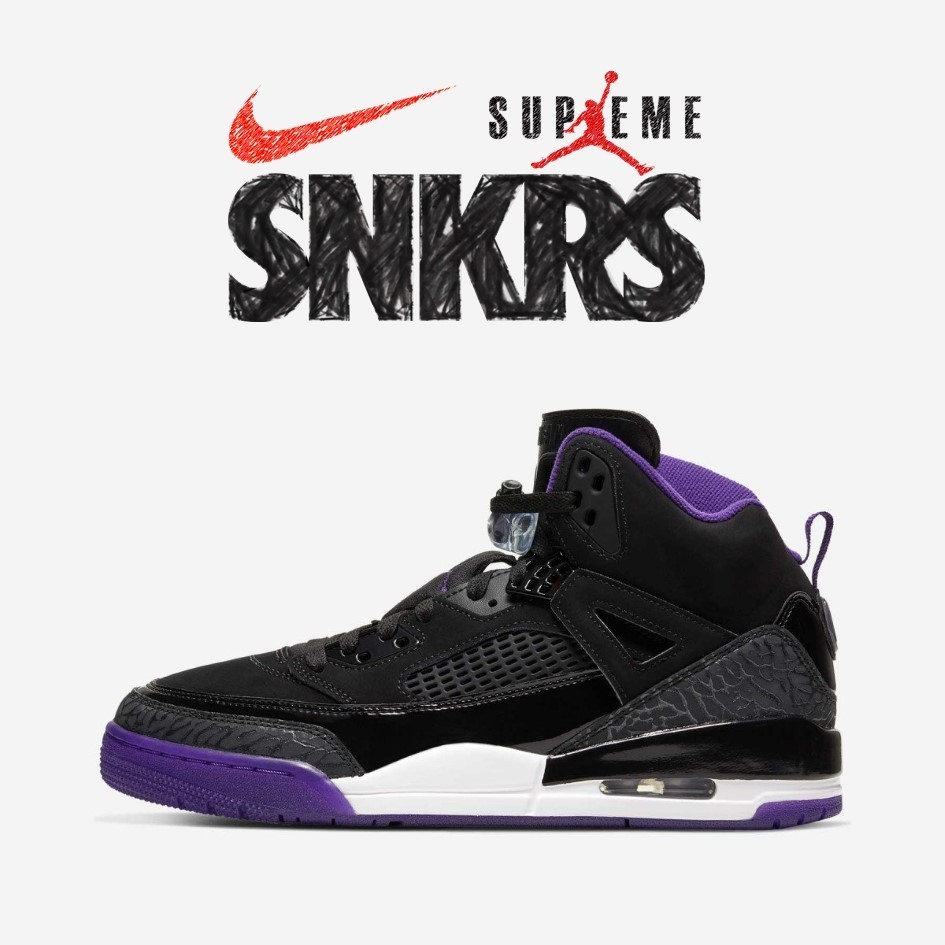 【NIKE-日本完売品】JORDAN SPIZIKE BLACK COURT PURPLE