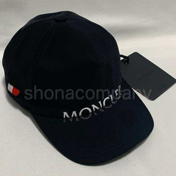 【関税込】◆MONCLER モンクレール◆レザー ロゴパッチ キャップ 関税込】新作◇MONCLER モンクレール◇ロゴ キャップ キャップ