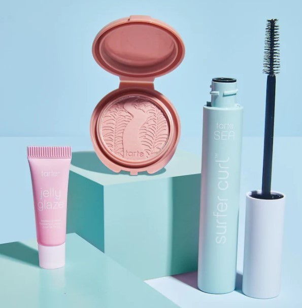 tarte メイクアップその他 Tarte☆SEA Fresh-Faced Festive Must-Haves Set(6)