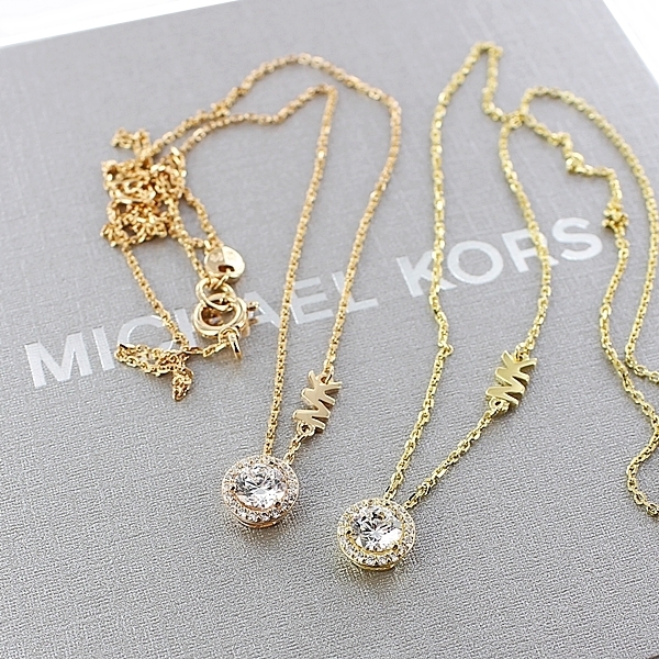 上品 女性 プレゼント MK マイケルコース ネックレス ゴールド
