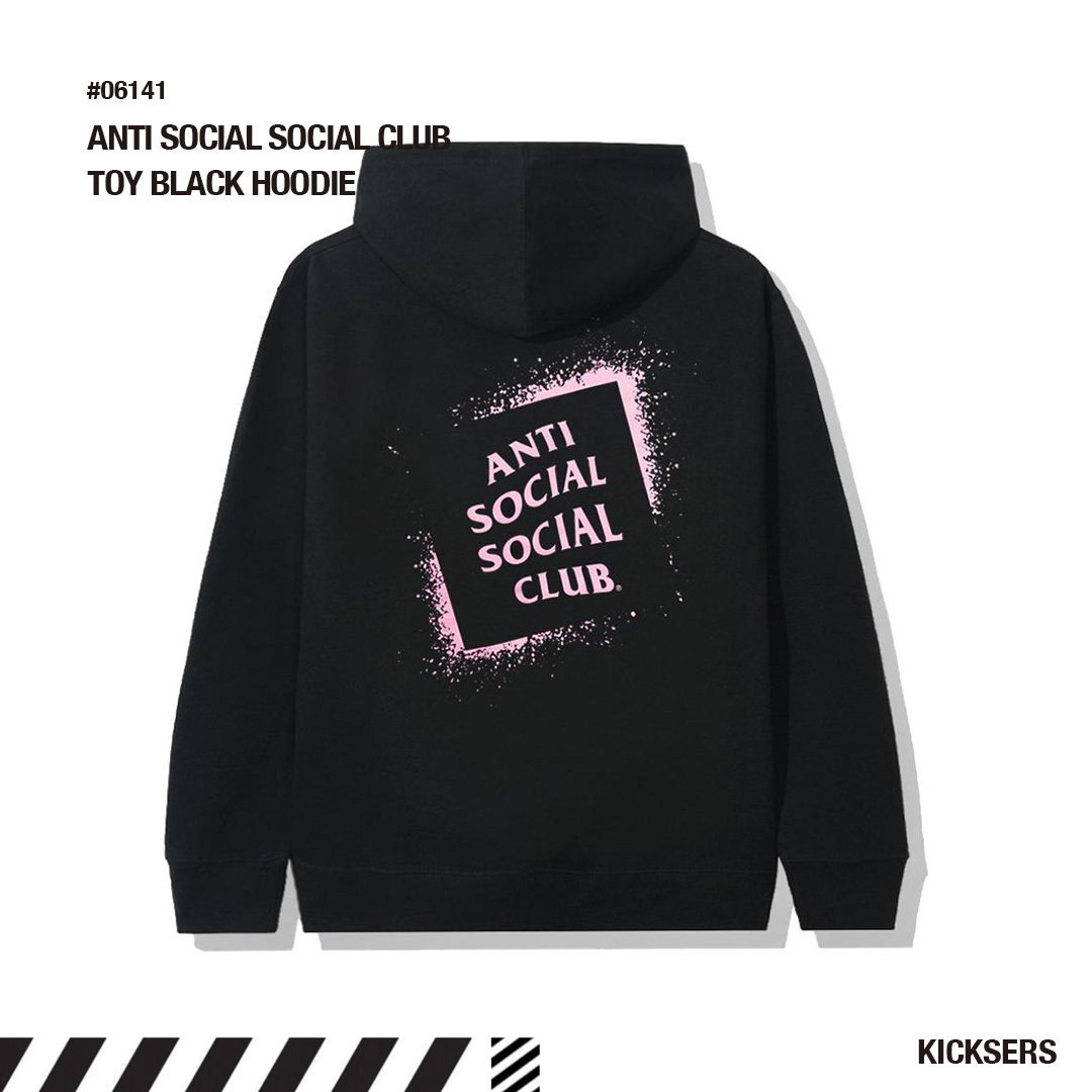 人気話題！ANTI SOCIAL SOCIAL CLUB TOY BLACK HOODIE