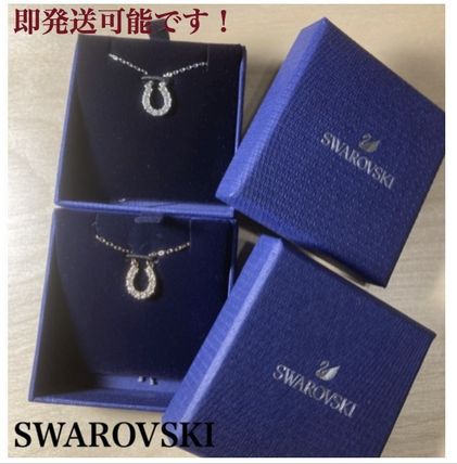 SWAROVSKI ネックレス・ペンダント 〔SWAROVSKI〕トワーズネックレス★ロースゴールド＆ホワイト2色(2)