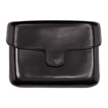 LEMAIRE △ BLACK LEATHER CARD CASE レザー カードケース 黒 (LEMAIRE