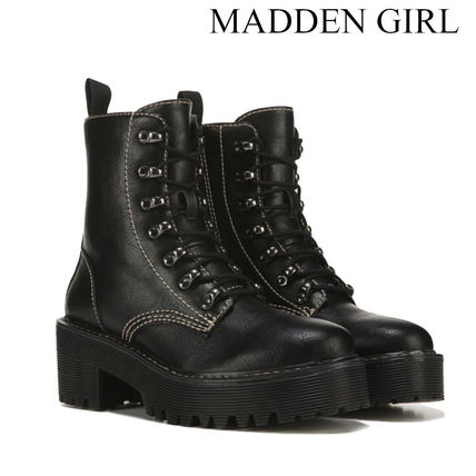 レースアップ Steve Madden x ショートブーツ・ブーティ(レディース レースアップ Steve Madden x ショートブーツ・ブーティ(レディース