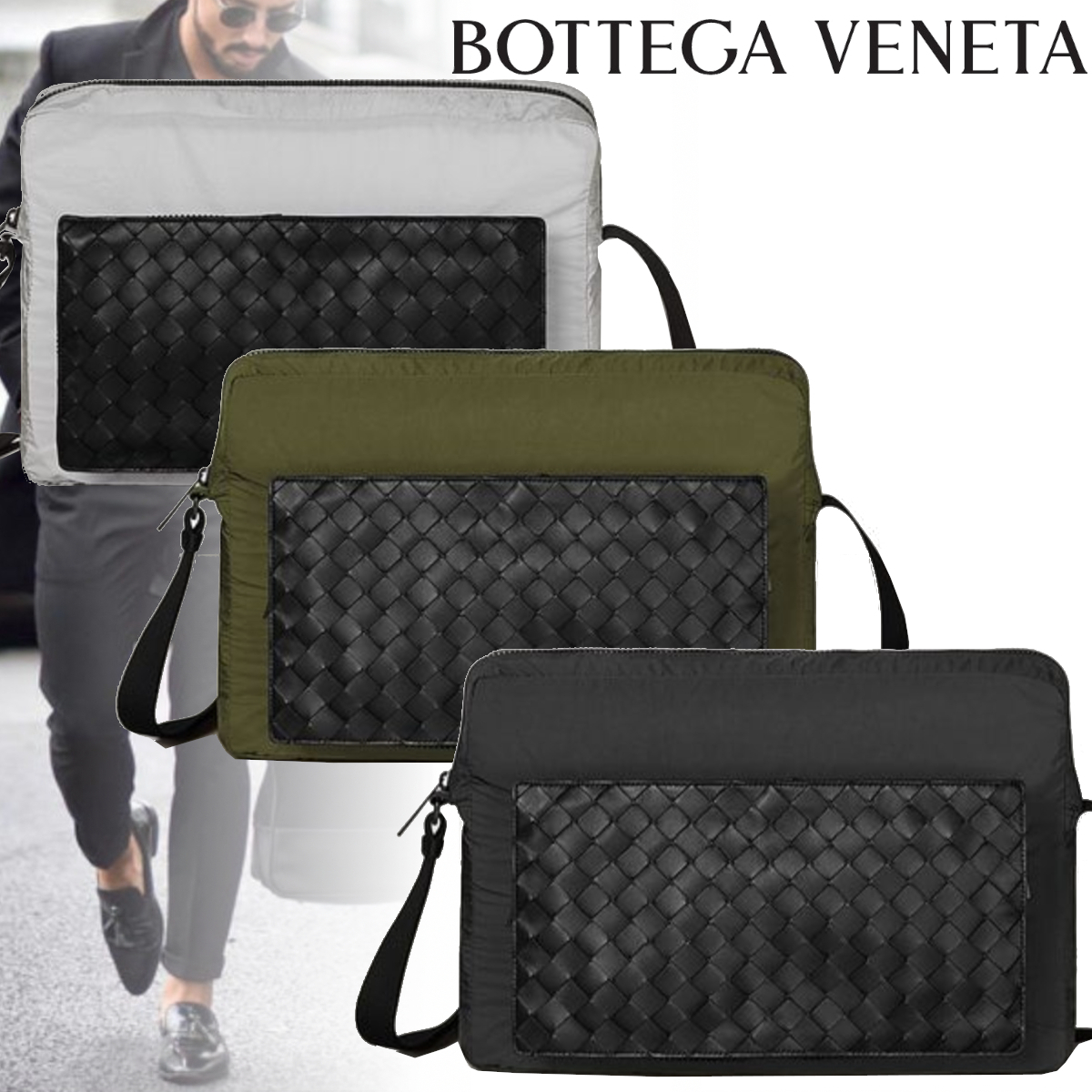 超ポイントアップ祭 VENETA BOTTEGA メッセンジャー 大人気 ナイロン レザー バッグ ショルダーバッグ 超ポイントアップ祭 VENETA BOTTEGA メッセンジャー 大人気 ナイロン レザー バッグ ショルダーバッグ