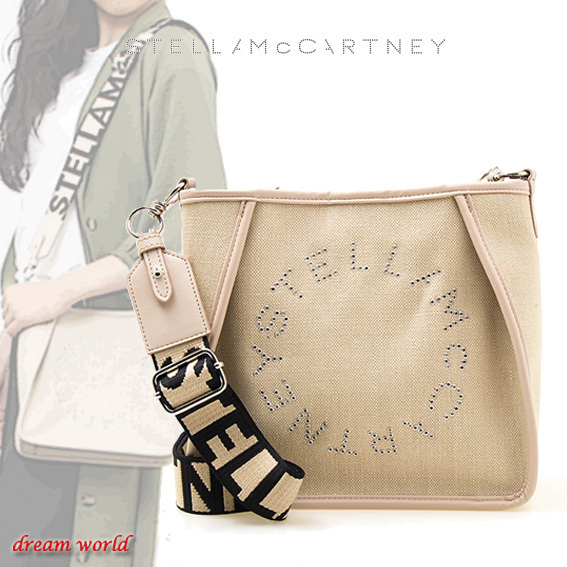 ★Stella McCartney★スクエア ショルダーバッグ ベージュ♪