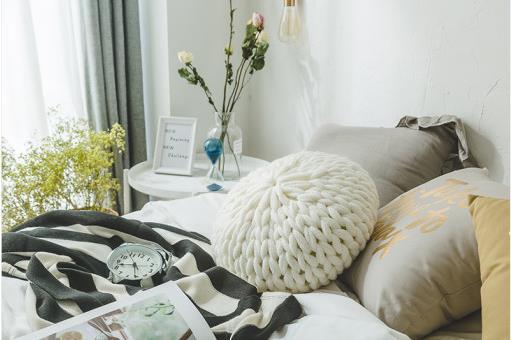 RAINBOW HOUSE クッション・クッションカバー 【RAINBOE HOUSE】Dongri Knit Cushion(2)