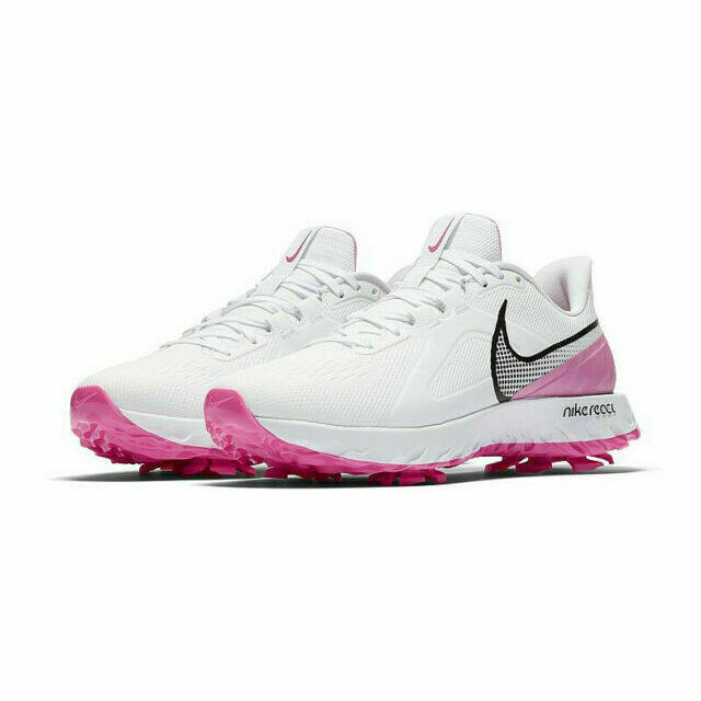 日本未販売Nike React Infinity ProメンズゴルフシューズWh/Pink