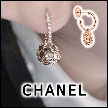 18K(18金) CHANEL(シャネル) ピアス(レディース) - 海外通販のBUYMA
