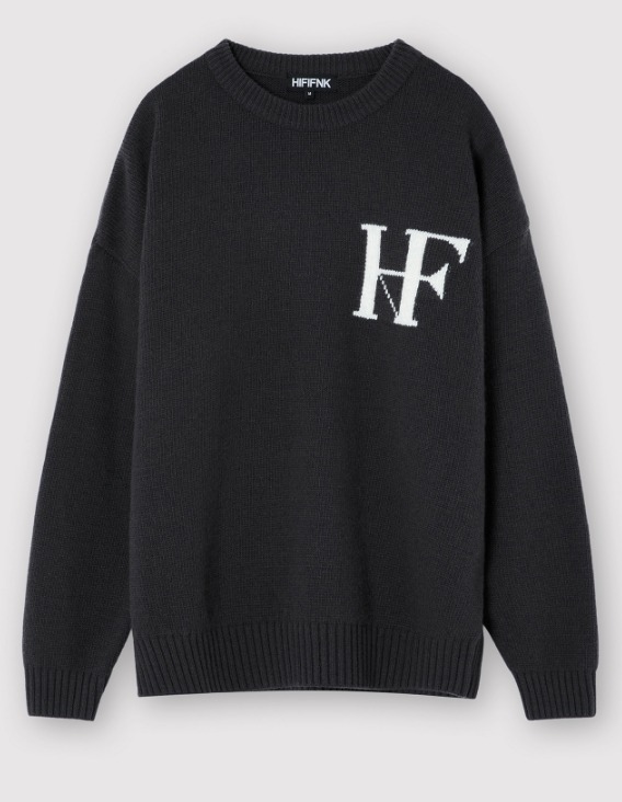 HI FI FNK ニット・セーター 人気ブランド☆HI FI FNK★イニシャルロゴがポイントのニット★(14)