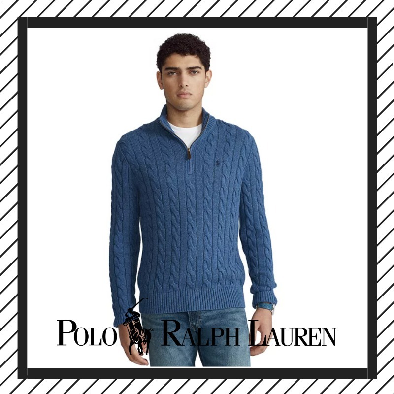 最高の品質の 新作★POLO RALPH ケーブルニットプルアップrセーター LAUREN★ ニット・セーター 最高の品質の 新作★POLO RALPH ケーブルニットプルアップrセーター LAUREN★ ニット・セーター