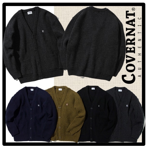 新作グッ ★送料・関税込★COVERNAT★HEAVY GAUGE KNIT CARDIGA.N★ カーディガン 新作グッ ★送料・関税込★COVERNAT★HEAVY GAUGE KNIT CARDIGA.N★ カーディガン