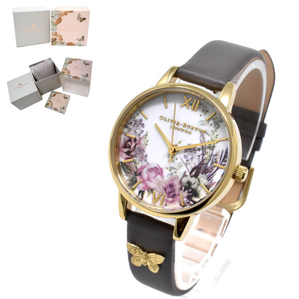 OLIVIA BURTON オリビアバートン OB16EG109 レザー 腕時計