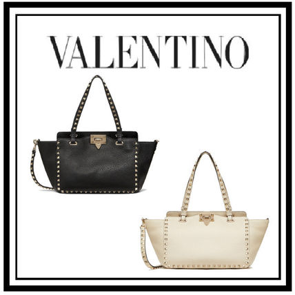カーフスキン VALENTINO(ヴァレンティノ) ハンドバッグ(レディース ...