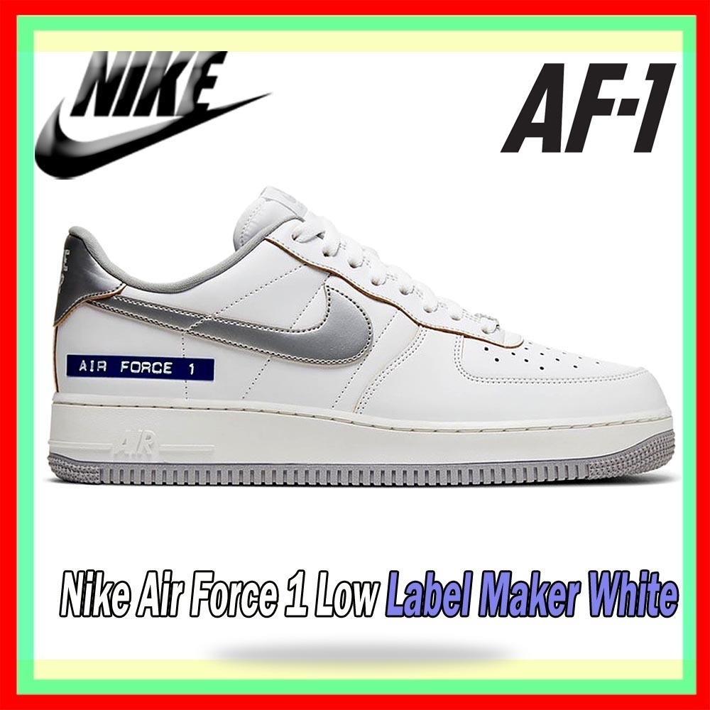 ★Nike ナイキ Air Force 1 Low Label Maker White