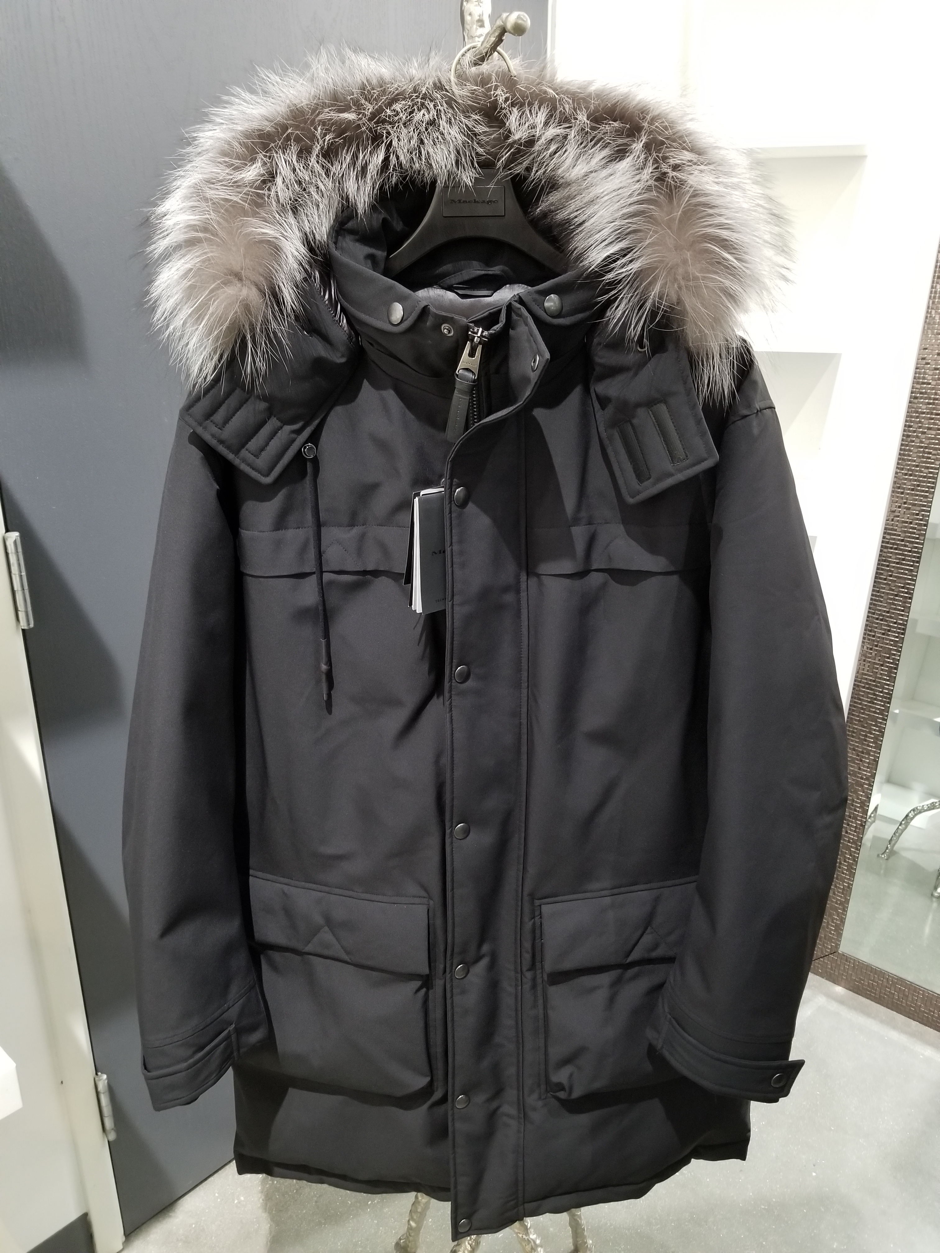 ダウンジャケット [MACKAGE] Devon Frost Touch Down Parka In Black