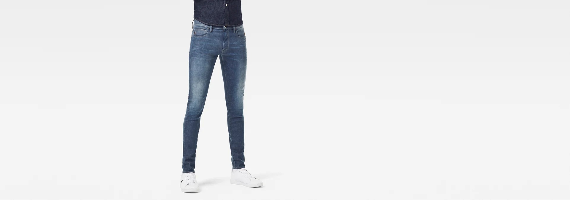 G-Star デニム・ジーパン 大人気【G-STAR】Lancet Skinny worn in gravel blue 関税送料込(3)
