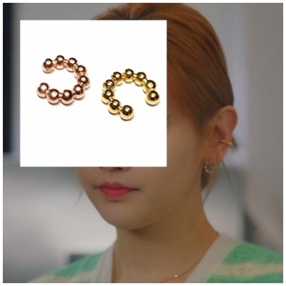 [blackmuse] 青春の記録ドラマ11,12話☆925silver-ball-ear-cuff