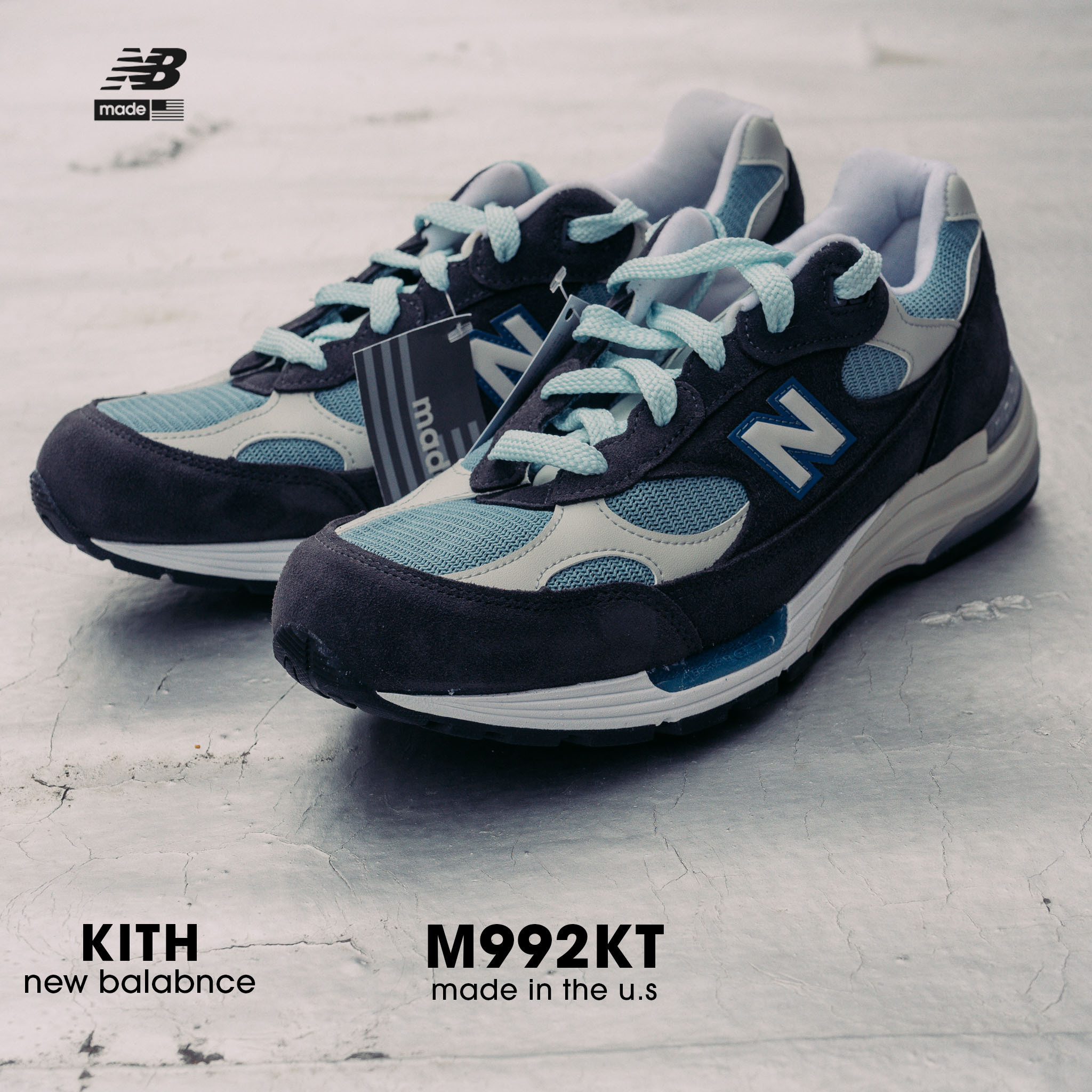 売れ筋がひ! KITH x M992KT US in Made Balance New スニーカー 売れ筋がひ! KITH x M992KT US in Made Balance New スニーカー